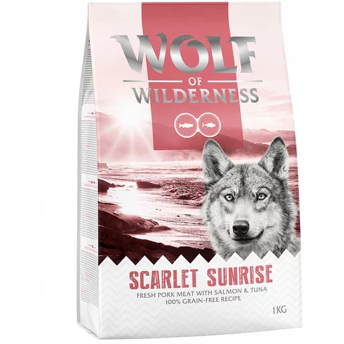 Wolf of Wilderness "Scarlet Sunrise" - losos i tuna - 1 kg