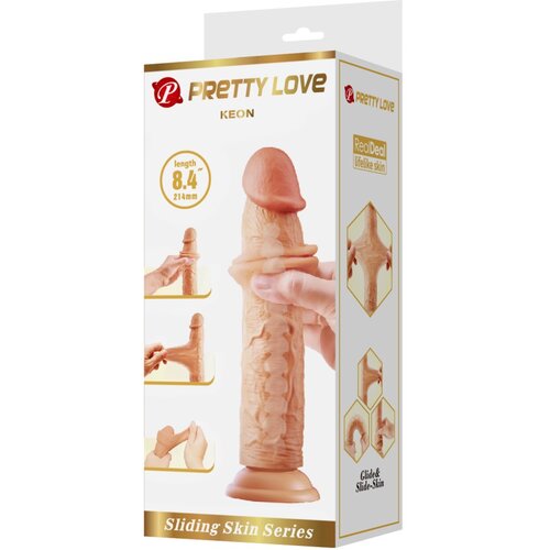 Pretty Love 2025 Dildo Pretty Love Keon Flesh 21,4 Cm Slike