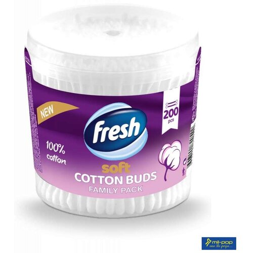 Fresh Pamučni štapići za uši, 200 komada Cene