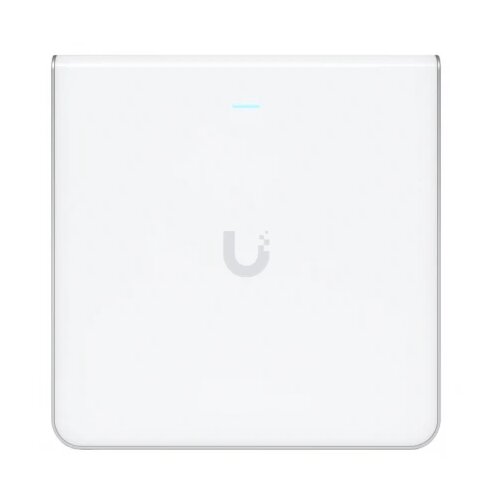 Ubiquiti U6 Enterprise In-Wall, 10 spatial streams, 115 m² (1,250 ft²) coverage, 600+ connected devices, Powered using PoE+/PoE++, (4) GbE ports with (1) PoE output, 2.5 GbE uplink. Cene