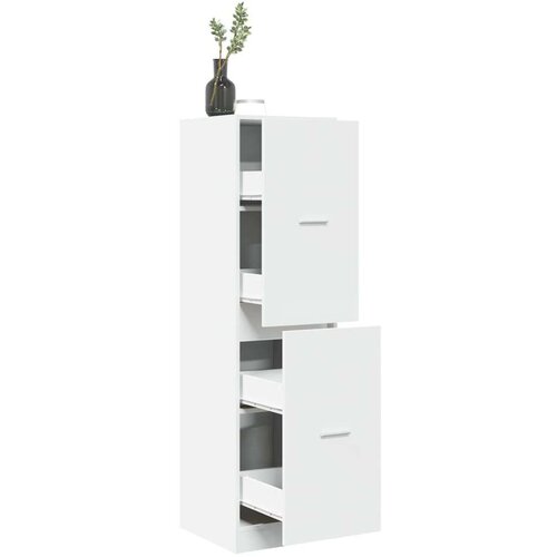 vidaXL Ormarić za lijekove bijeli 40 x 41 x 144,5 cm konstruirano drvo Cijene