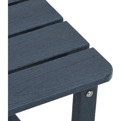 VidaXL adirondack stol mornarska plava 38x38x46 cm hdpe Slike