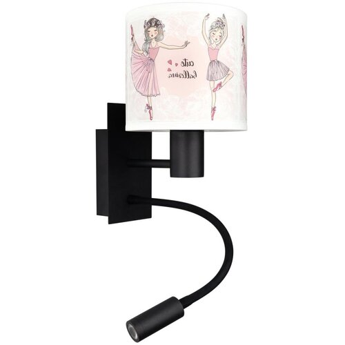 Brilagi LED Flex. lampa BOBO 1xE27/25W/230V + LED/3W crna/bela/ružičasta/baletke Cene