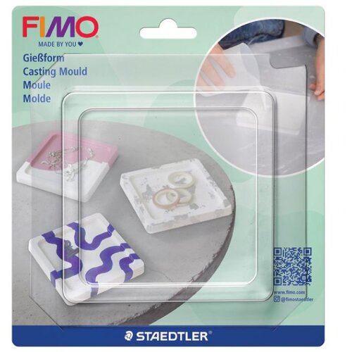 KALUP ZA MODELIRANJE KVADRAT FIMO CASTING POWDER STAEDTLER 8742 54 BLISTER Slike