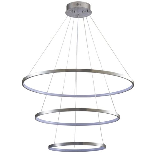  LED luster na sajli LEA LED/60W/230V 4000K prečnik 80 cm hrom Slike
