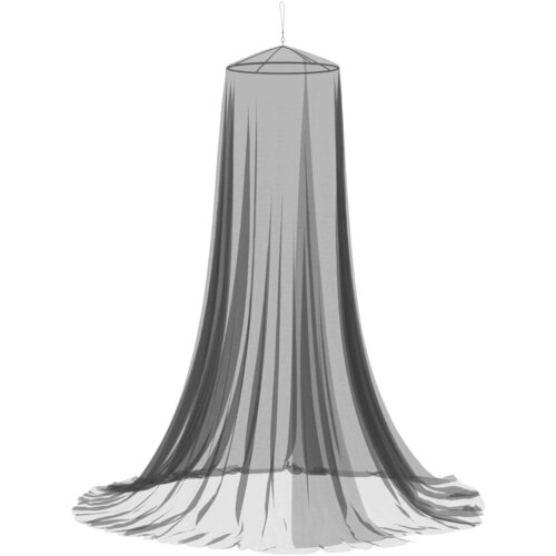 vidaXL Mreža za komarce za krevet 156 mesh Crna ⌀56 x 220 cm Poliester - 1020 cm Crna 1 Cijene