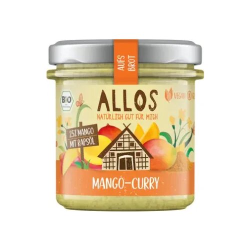 BIO namaz "Aufs Brot" - Mango-Curry Cene