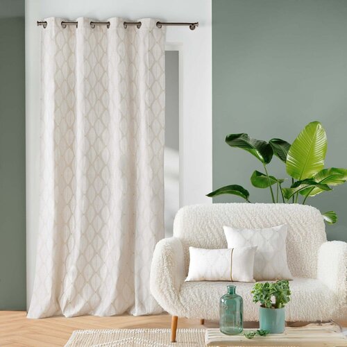 Douceur d int&amp;eacute;rieur Bež zavesa 140x240 cm Maho &amp;ndash; Slike
