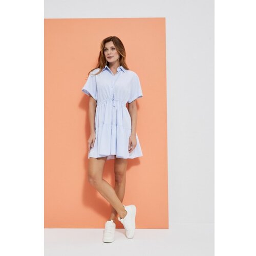 Moodo Shirt dress with a tie Slike