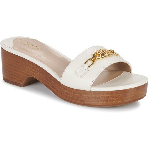Polo Ralph Lauren Natikači ROXANNE-SANDALS-FLAT SANDAL Bela Cene