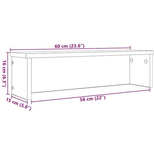  Kuhinjski stalci koji se mogu složiti 2 kom 60x15x16 cm Slike