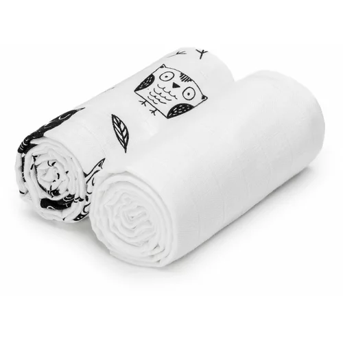T-TOMI TETRA Cloth Towels EXCLUSIVE COLLECTION ručnik Owls 90x100 cm 2 kom