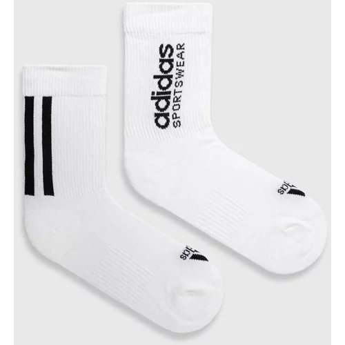 Adidas Čarape 2-pack boja: bijela