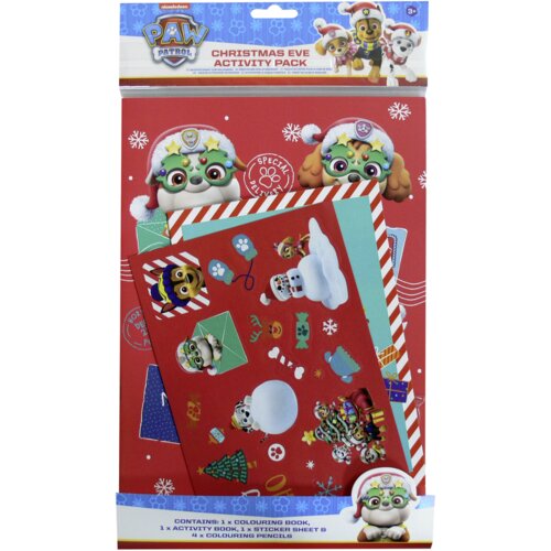 Paw Patrol Slikovnica božićni activity set Cene