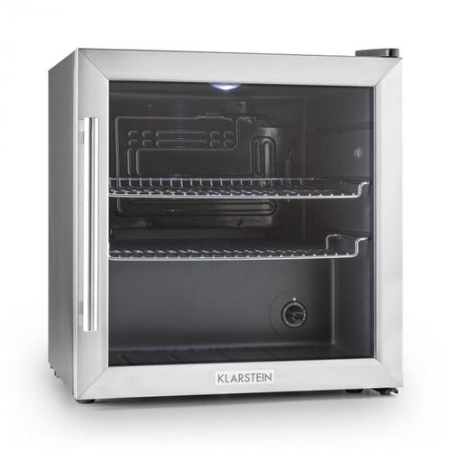 Klarstein Beersafe L, 47-litrski hladilnik, energijski razred E, steklena vrata, nerjaveče jeklo Cene