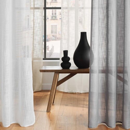 Douceur d int&amp;eacute;rieur Siva prosojna zavesa 140x280 cm Haltona &amp;ndash; Slike