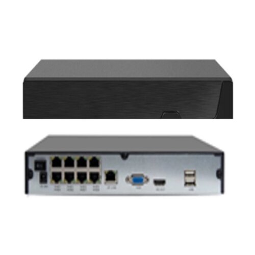 Gembird NVR-P3008QT-POE 8CH GMB 8 kanala do 8 megapiksela H.265 HI EASY App Onvif P2P, iCloud do 6TB, POE Cene