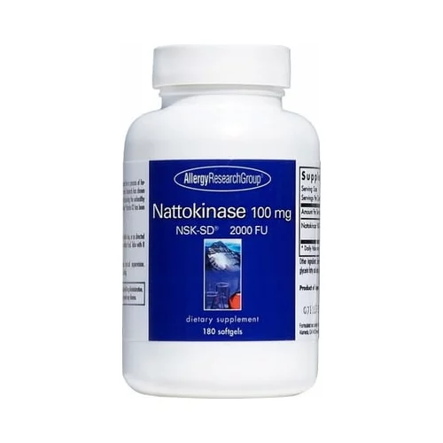 Allergy Research Group nattoZyme NSK-SD - 180 mehkih kapsul