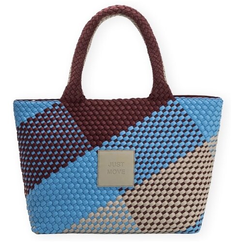 Verb To Do Nakupovalne torbe Neoprene Large Bag - Just Move Večbarvna Slike