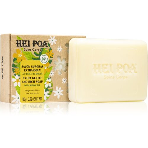 Hei Poa Tahiti Monoi Oil sapun 100 g Slike