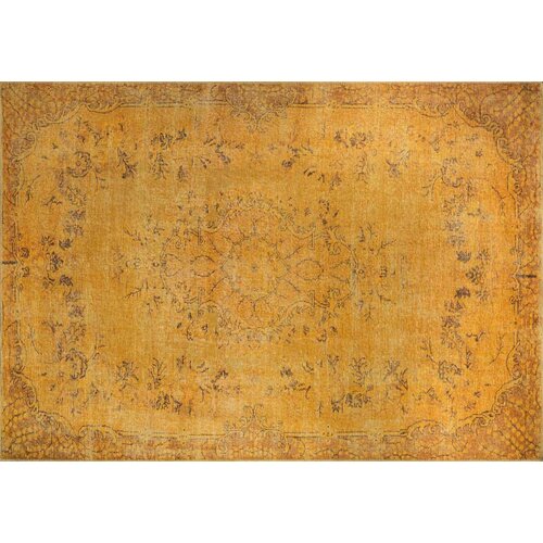 dorian Chenille - Žuti AL 27 Višebojni Hodnički Tepih (75 x 150) Slike
