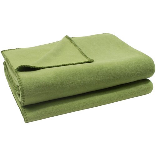 Zoeppritz odeja soft fleece, zelena 160/200 cm zelena Cene