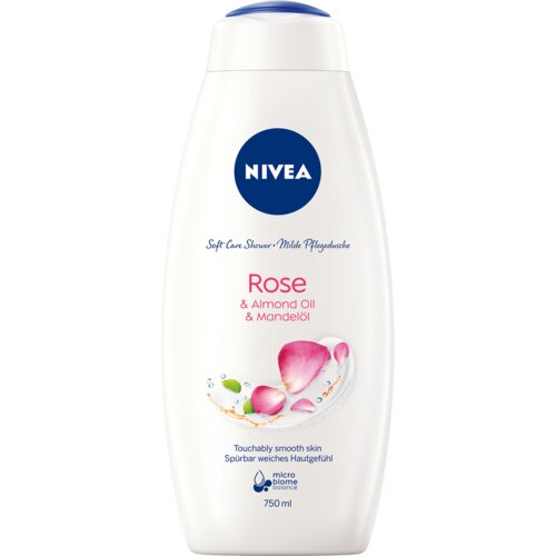 Nivea Rose & Almond Oil gel za prhanje 750 ml za ženske Cene