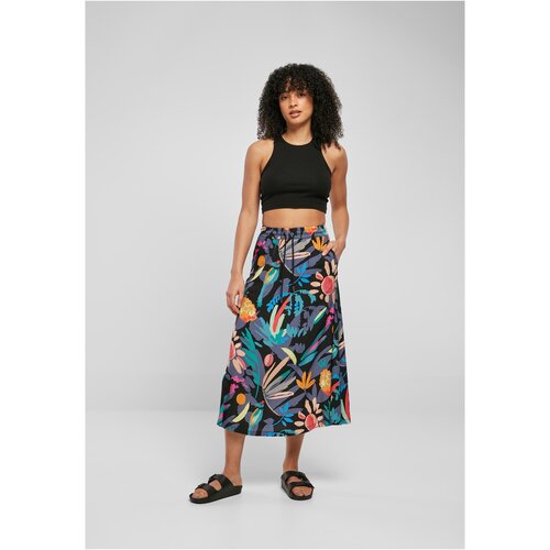UC Ladies Women's viscose midi skirt blackfruit Cene
