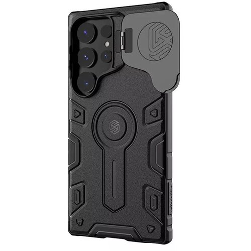 Nillkin Maska za Samsung S24 Ultra/ S928B CamShield Armor Prop Magnetic crna Cene