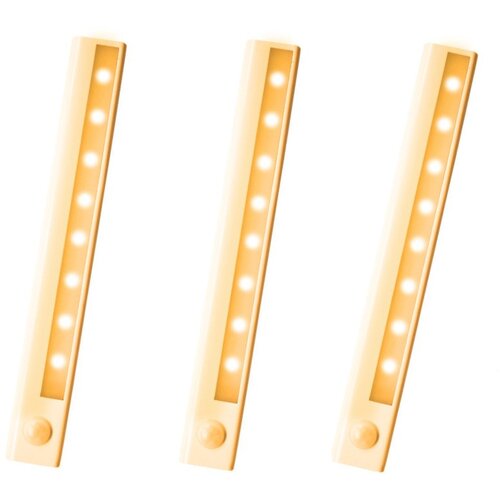 INF Osvetlitev omare / Osvetlitev klopi, LED svetlobni trak s senzorjem gibanja 3 paketi WarmWhite, (21547881) Slike