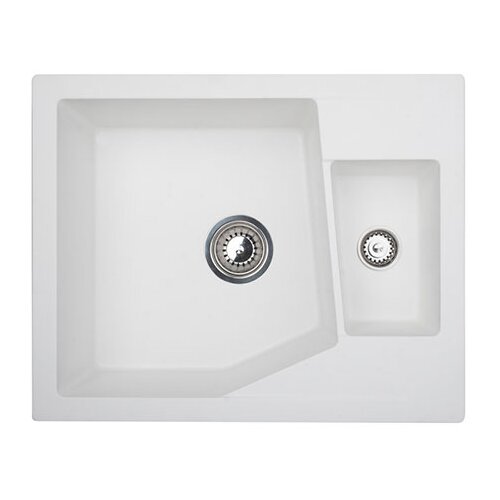 Metalac granitna sudopera Xlinea m 1.5D 620x500 Bela Cene