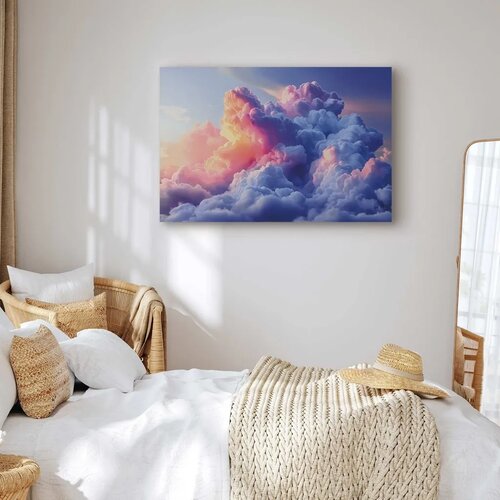 Slika - Clouds Like Painted: Artistic Brushes of Dawn Painting the Sky 120x80 Cene
