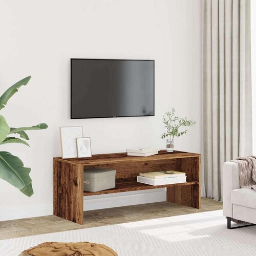 vidaXL TV ormarić boja staro drvo 100x40x40 cm konstruirano drvo Cijene