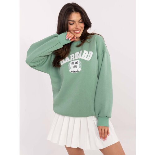 My Red Lips Sweatshirt-EM-BL-617-16.01X-pistachio Slike