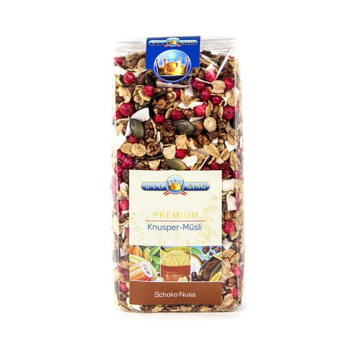 BioKing Premium hrustljavi kosmiči Bio - Čokolada-Oreščki Cene