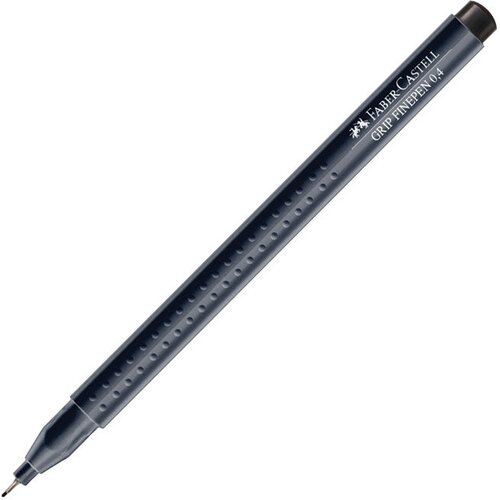  fineliner 0,4mm grip faber castell 151699 crni Slike