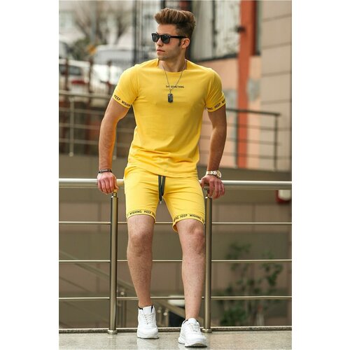 Madmext Shorts - Yellow - Normal Waist Slike