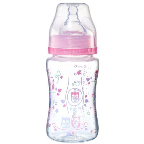 BabyOno Bočica antikolik 240 ml roza Cene