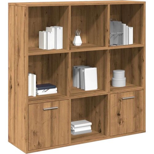 vidaXL Knjižna omara artisan hrast 98x29x97,5 cm inženirski les Cene