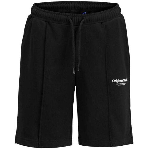 Jack & Jones Bermude za decake studio/ crne Cene