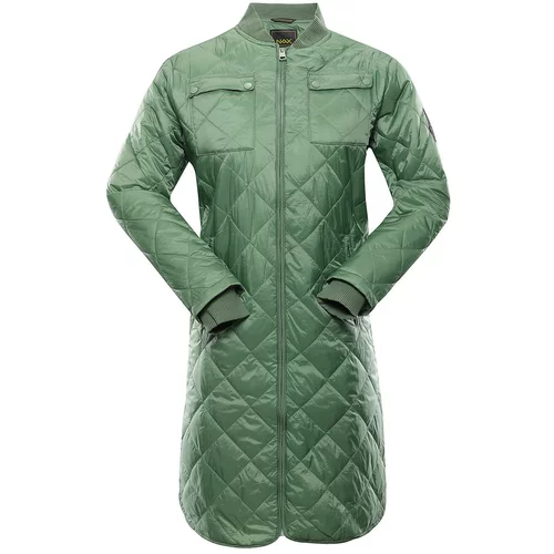 NAX Dámský prošívaný kabát LOZERA aspen green