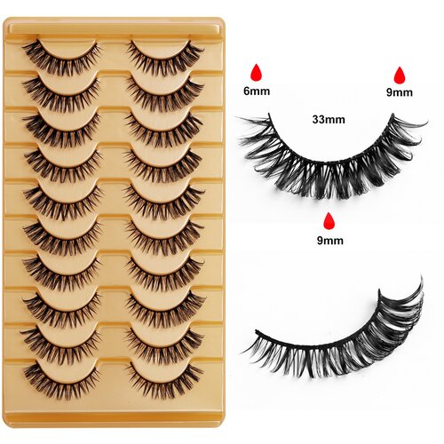 INF 5D Volume Fluffy Set umetnih trepalnic - dosezite dramatične, ponovno uporabne trepalnice, (5000078353) Cene