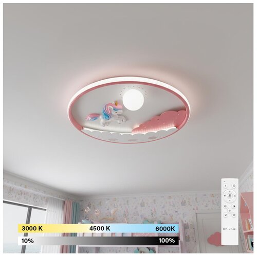  Brilagi - LED prigu&scaron;iva dečije plafonsko svetlo UNICORN LED/68W/230V 3000-6000K+DO Cene