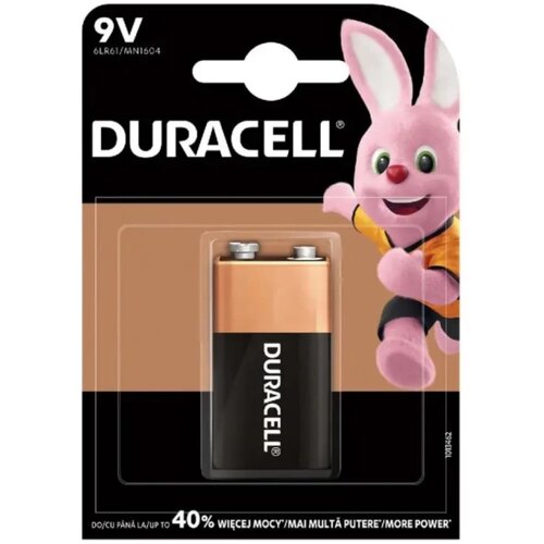 Duracell Basic 9V alkalna baterija Slike