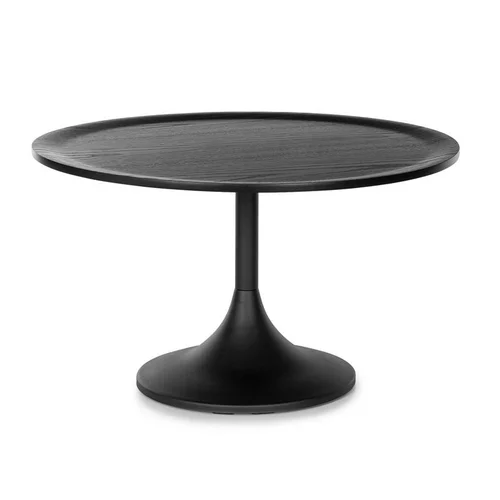 Besoa Big Visby, kavna miza, 70 x 41,5 cm (O x V), kovina, multipleks deska, plošča iz hrasta