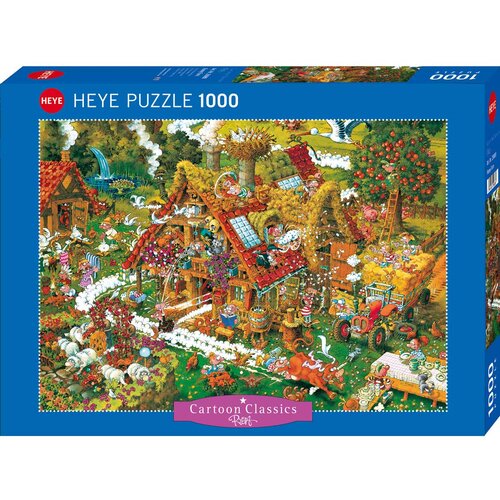 Heye puzzle 1000 delova Michael Ryba Funny Farm 29989 Slike