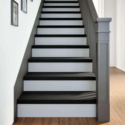  Podloge za stopnice 20 kosov rjave 80x30x2 cm trdna hrastovina Slike