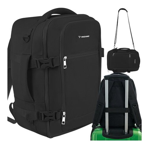  Ruksak za putovanje avionom AirTraveler 40&amp;times;25&amp;times;20 cm - 20 l, crna Slike