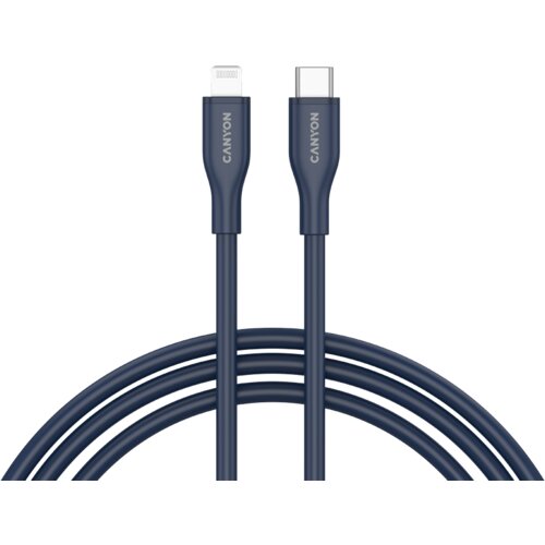 Canyon cable CLNM60 C-L 60W MFI 1m Silicon Blue Cijene