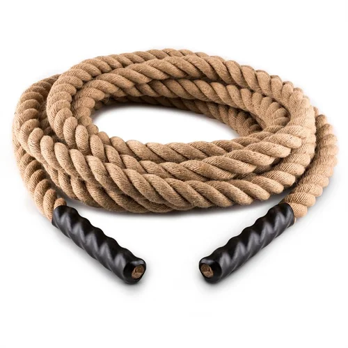 Capital Sports Power rope, 15 m/3,8 cm, uže za njihanje, konoplja